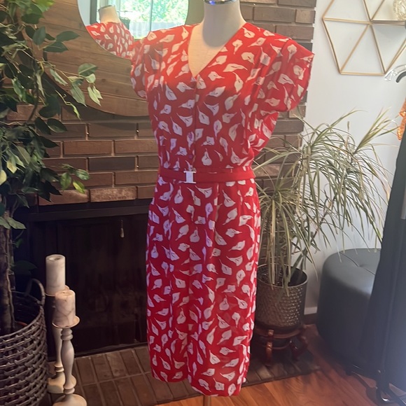 Vintages 90’s Short Sleeve Dress by Joy Gordon!!❤️🍍🍍🍍 - Picture 2 of 8